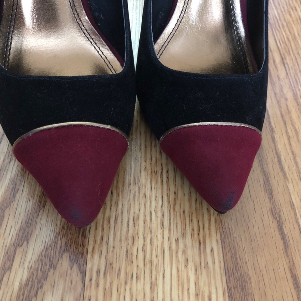 Anne Michelle Colorblock Heels - Picture 5 of 7